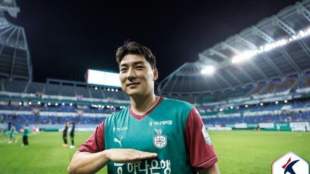 [K리그1 라이브] '건행 세리머니' 주민규 