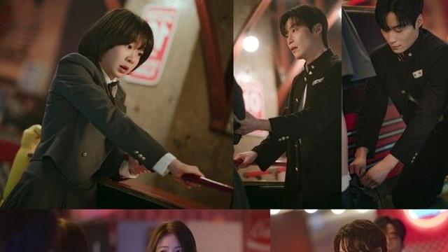 첫사랑 설렘 가득...뉴트로 감성 물씬 ‘롤라장’에서 청춘 네 남녀의 심쿵 순간('백번의 추억')