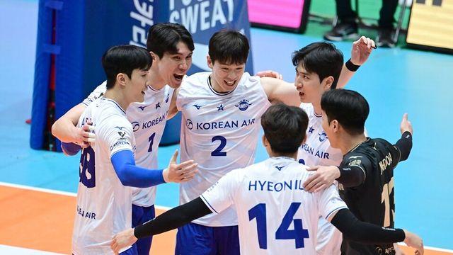 프로배구 대한항공, 컵대회 결승서 OK저축은행에 3-0 승리… 통산 6회 최다 우승