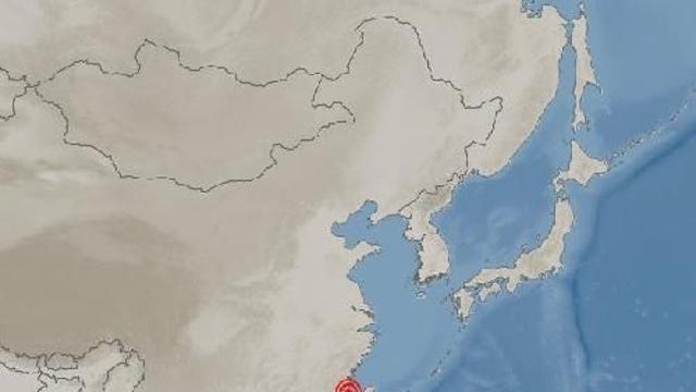 대만 펑후현 북서쪽 바다서 규모 5.0 지진 발생