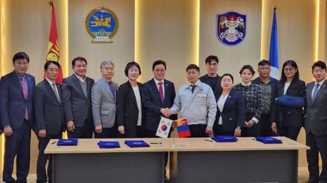 거창군, 몽골서 스마트 승강기 수출 MOU 체결