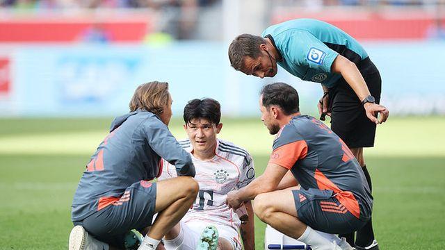 간만에 선발인데...김민재, 맹활약 속 종아리 통증으로 교체→뮌헨 수비진 비상