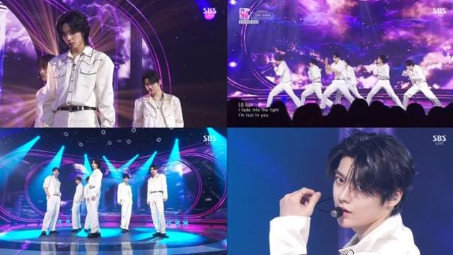 루네이트, ‘인기가요’ 장악한 순백의 카리스마... 신보 ‘로스트’ 화제