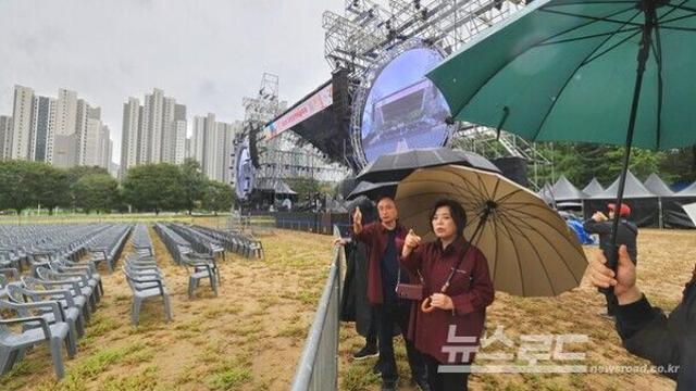 신계용 과천시장, 과천공연예술축제 안전점검...