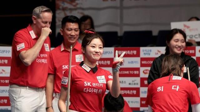 '디펜딩챔피언' SK렌터카, 6연승 질주 단독 1위…3라운드 우승에 '성큼'
