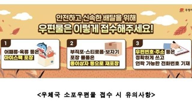 추석 택배 1천887만개…우체국 비상근무 돌입