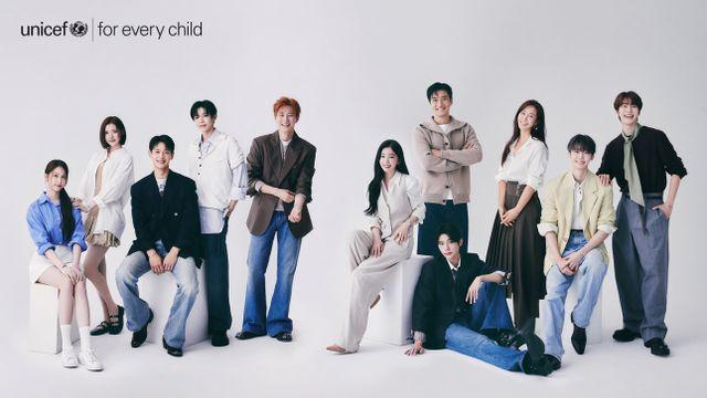 도영·민호·수호 등 SM 아티스트 11인…‘유니세프 팀’으로 뭉쳤다