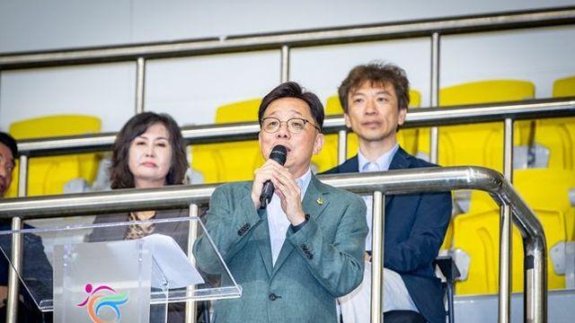 성남시의회,‘성남시장애인 빙상연맹 회장배 어울림빙상대회’참석