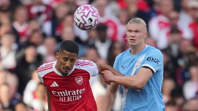 EPL 맨시티, 아스널 원정서 1-1 무승부…홀란 리그 6호골