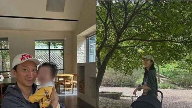 '이규혁♥' 손담비, 생후 5개월 딸과 미소…깜찍 귀요미