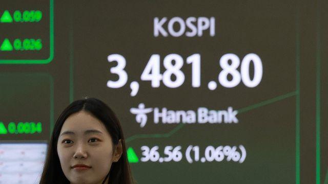 코스피, 삼성전자 강세에 상승 3,460대…또 사상 최고치 경신(종합)