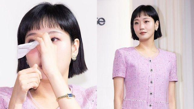 김고은, 제작발표회서 오열… “가장 가까운 친구 잃었다”