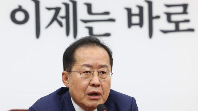 홍준표, 장동혁 겨냥 