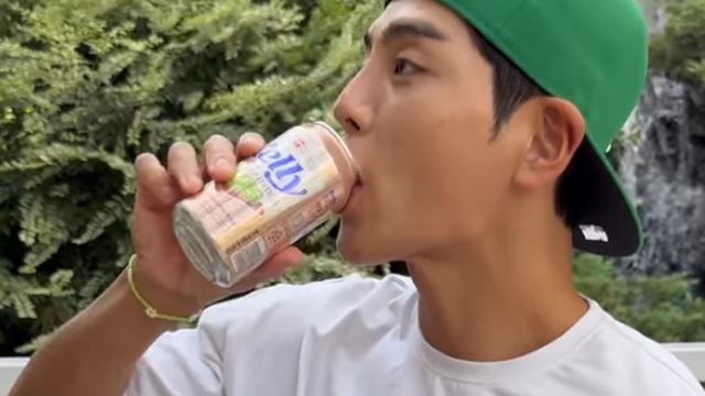 '165만 유튜버' 상해기, 술 부르는 맥주 먹방...안주도 푸짐