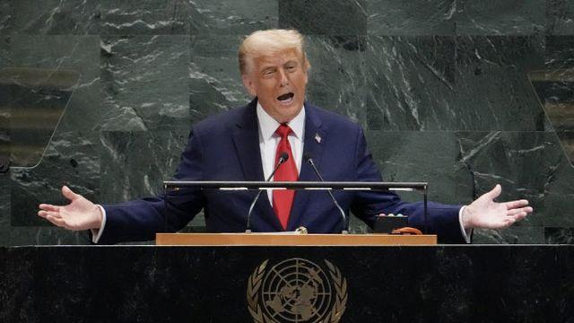 트럼프, 유엔 총회 흔들다…反이민·기후변화 부정 ‘원맨쇼’(종합)