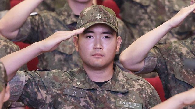 “포기하지 않겠습니다” 삼성 이재용 회장 장남, 해군 정식 입교