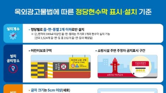행정안전부, 깨끗한 거리에서 맞는 따뜻한 추석명절... 불법 현수막 일제 정비 추진