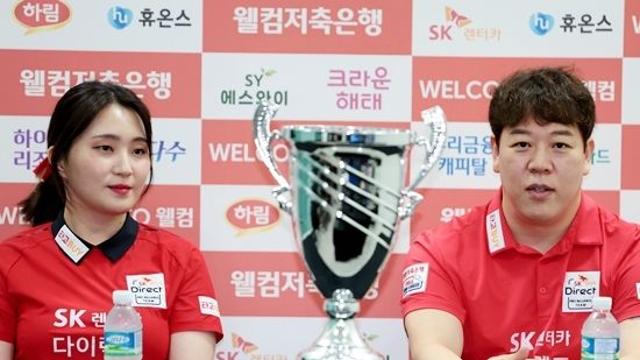 PBA팀리그 3R우승 SK렌터카 ‘캡틴’ 강동궁 “다른 팀과 전력은 비슷, 다만 더 절박했다”