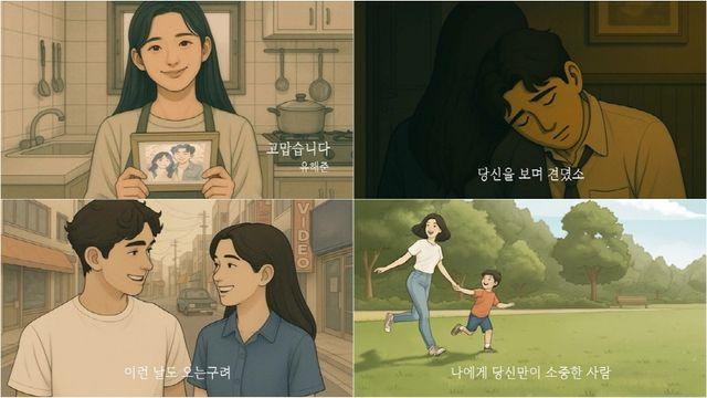 유해준 '고맙습니다', AI 애니 뮤비로 다시 태어난다