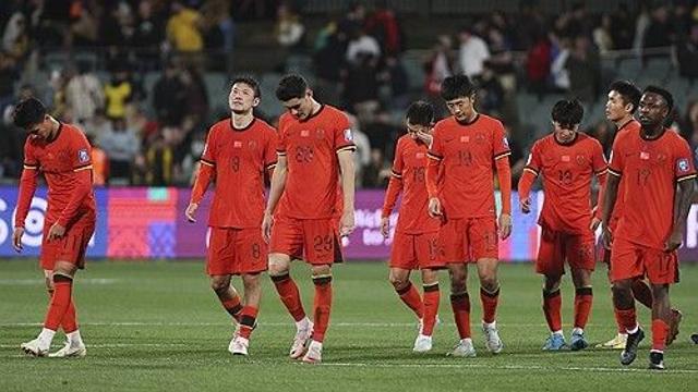 中 대표팀 문 닫았다,  폐업!…