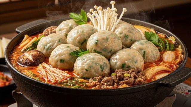 '생방송 투데이' 굴림만두 전골, 오늘의 맛집