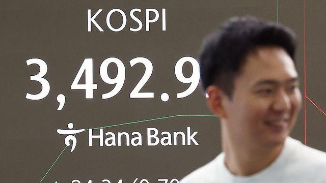 코스피, 엔비디아·애플 훈풍에 3,490대 상승…또 사상 최고치(종합)