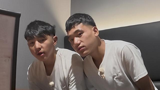 '기안84 동생' 라이·타망, '첫' 삼겹살 영접…