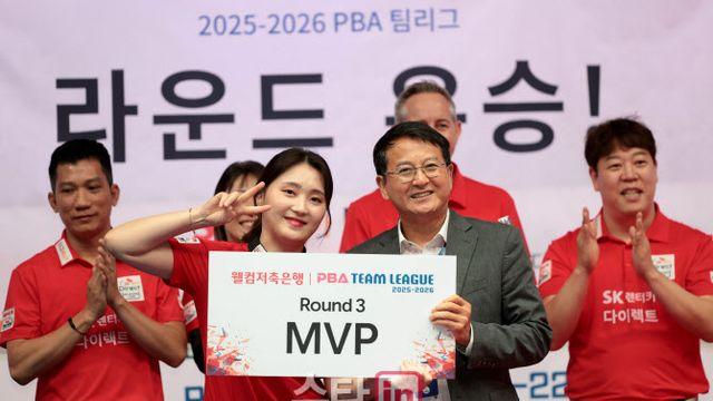 '강지은 맹활약, SK렌터카, PBA 팀리그 강팀 부활...레펀스, 최초 200세트 승리