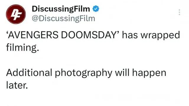 MCU '어벤져스: 둠스데이' 촬영 완료