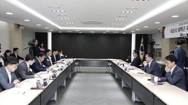 최민호 시장, 지역 국회의원과 국비·현안 논의
