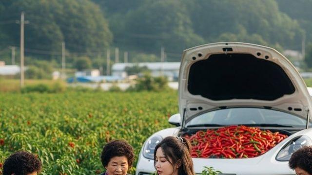 Ai가 생각하는 순박한 한국 시골 처녀의 일상