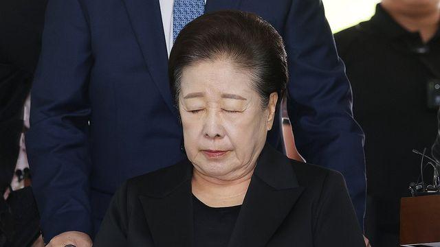 '통일교 의혹' 한학자 총재 구속 후 첫 조사 4시간반만에 종료(종합)