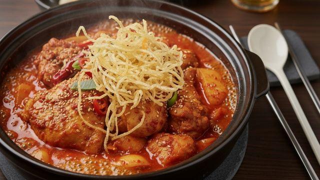 '생방송 투데이' 매콤 바삭 닭볶음탕, 오늘의 맛집