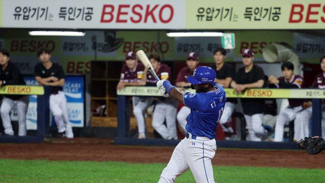 삼성 디아즈, 최다 타점·외인 최다 홈런 신기록