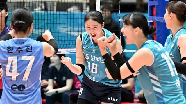 여자배구 GS칼텍스, 컵대회 준결승 진출…현대건설도 4강행(종합)