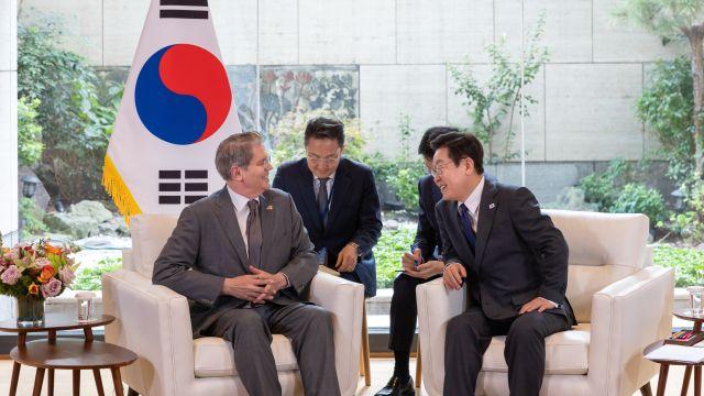 李대통령, 美 재무장관에 