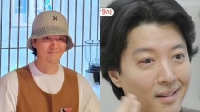 '1% 희귀병' 이동건, 여젼히 충혈된 눈 포착…미소 잃지 않는 '카페 사장' 면모 [엑's 이슈]
