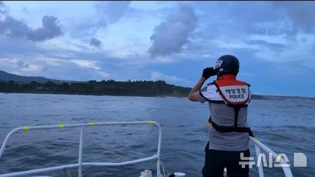 제주 쇠소깍 해상서 실종 20대 물놀이객 숨진 채 발견