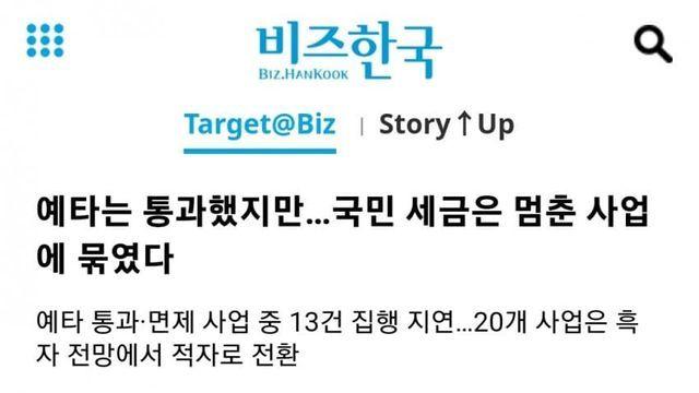 예타 통과·면제 사업 중 13건 집행 지연…20개 사업은 흑자 전망에서