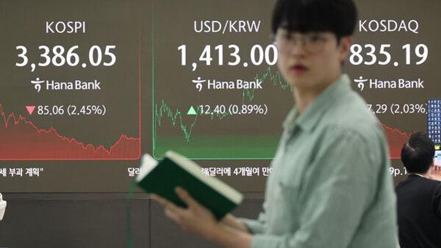 환율, 달러 강세에 넉달 만에 1410원선 재돌파