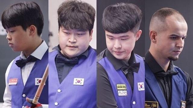 김현우-손준혁 예선이어 16강서 또 격돌…김도현은 파르도와 8강 진출 다퉈[세계주니어3쿠션]