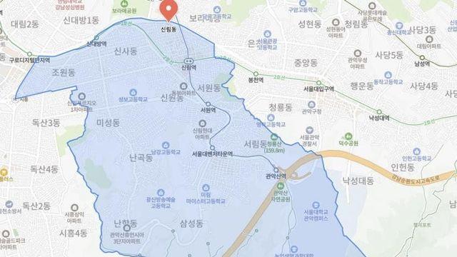 전국 법정동 인구 순위
