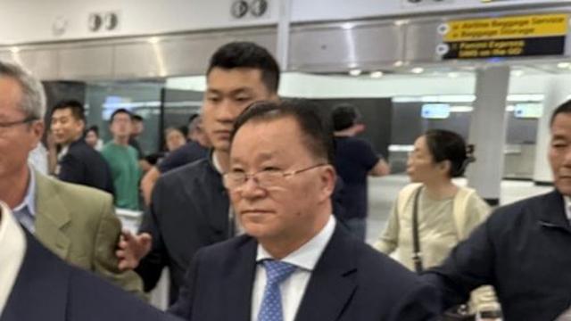 김선경 北외무성 부상 뉴욕도착, 질문에 침묵…29일 유엔총회 연설(종합)