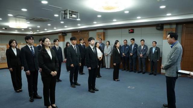 나주시, 신규 공무원 11명 임용…공직사회 새 활력