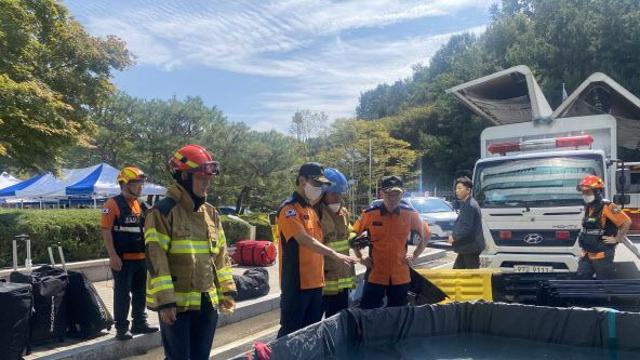 소방청, 국정자원 화재 발생 22시간 만에 진화