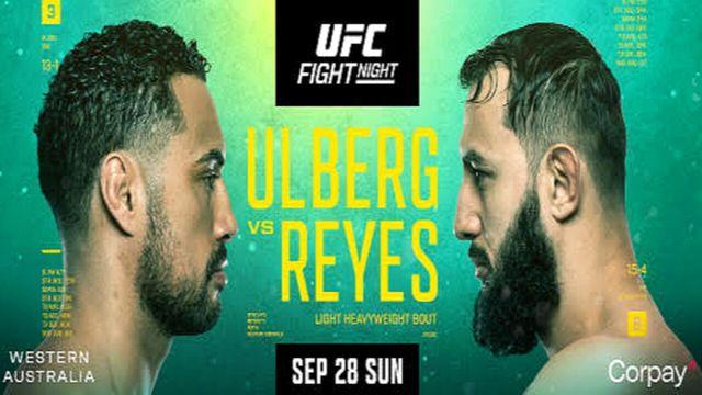 “8연승 울버그 vs 부활한 레예스” UFC 메인 이벤트 성사