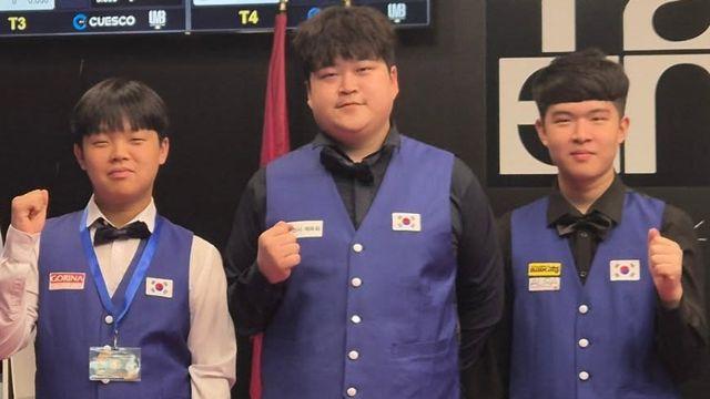 '한국 전체 1위' 김현우 김도현 손준혁, 주니어 세계선수권 본선 진출…16강서 김현우-손준혁 재대결