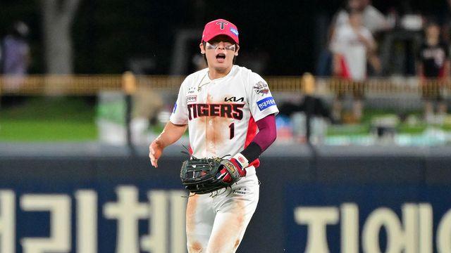 KIA 박찬호, 'KBO 역대 3번째' 7년 연속 130경기 출장 기록 달성 [광주 라이브]