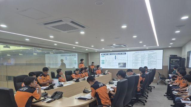 경기소방, '국정자원 화재' 대응 상황대책반 가동