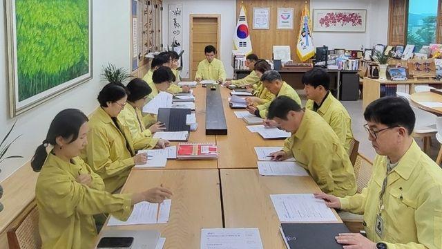 윤건영 충북교육감, 국가정보자원관리원 화재로 인한 비상회의 소집